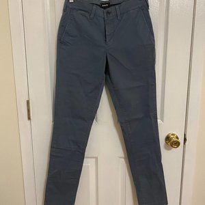 Express, Skinny Stretch Chino, Stone Blue, Size 28x32